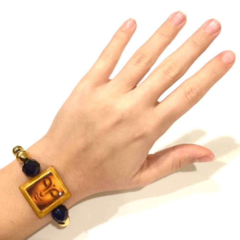Hand-Made Bracelet with Buddha